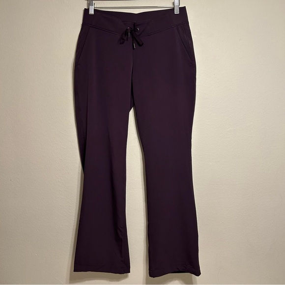 Athleta Midtown Trouser Pants Wild Raisin Purple Size size 8‎ - Picture 1 of 10